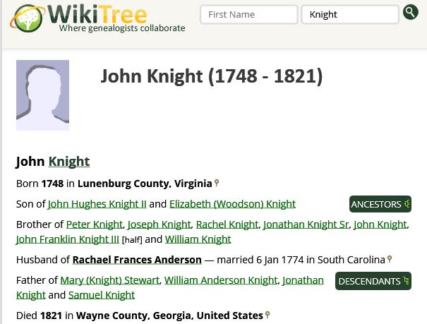 John Knight Wikitree