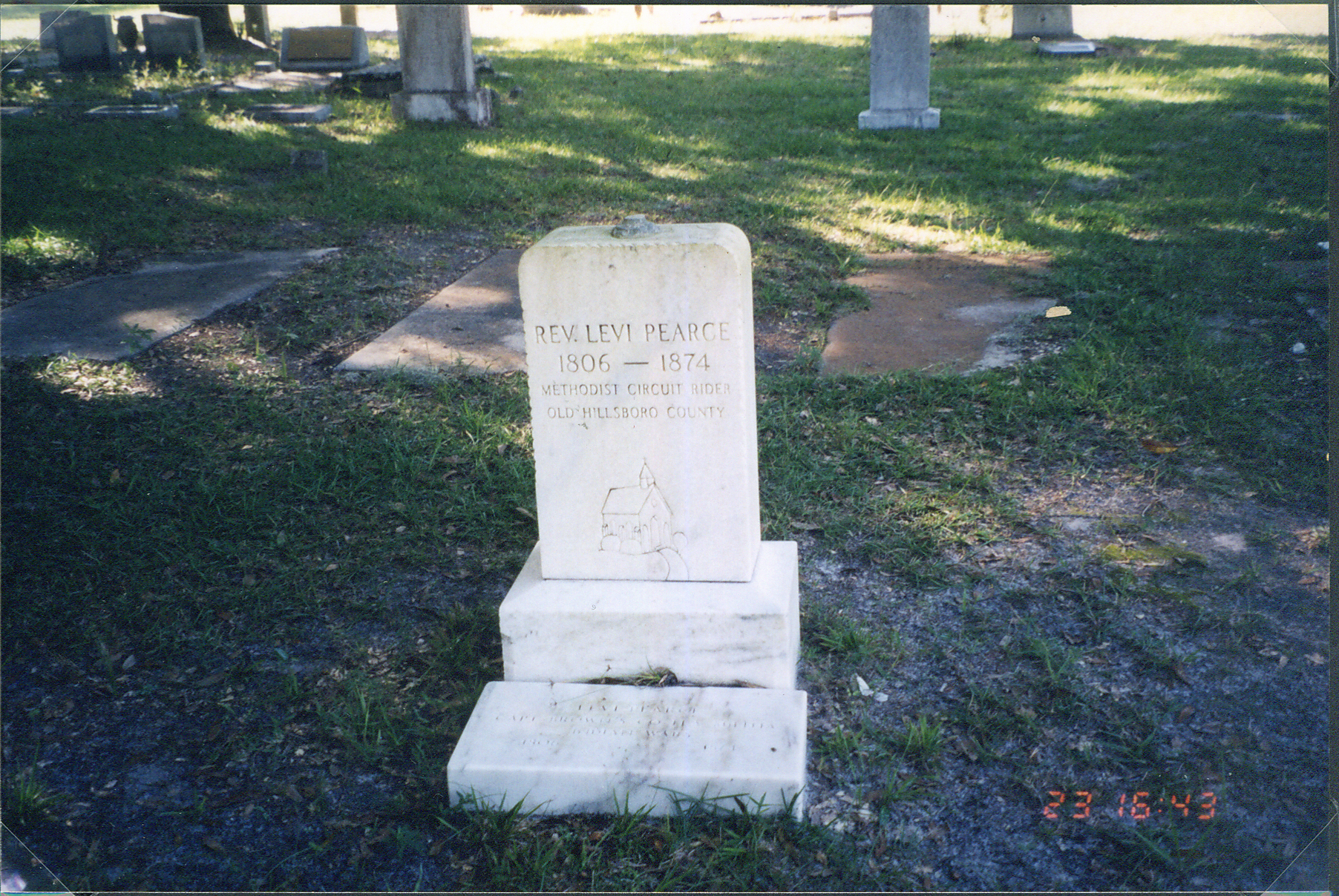 Levi Pearce Grave